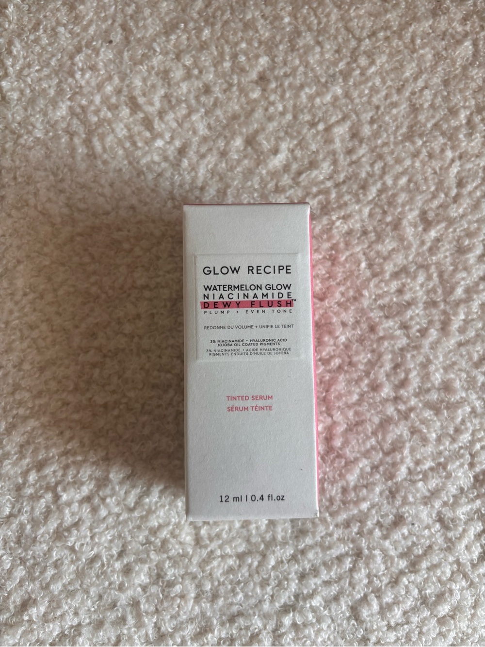 Glow Recipe Watermelon Glow Niacinamide Dewy Flush Tinted Serum